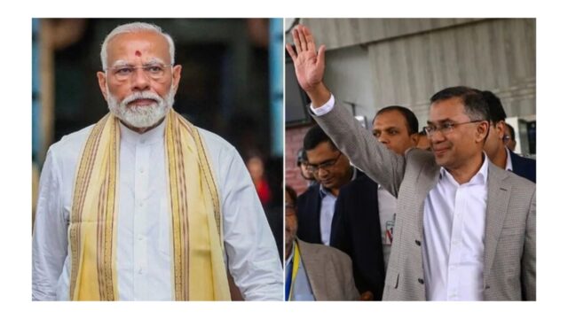 তারেক রহমানকে নরেন্দ্র মোদির অভিনন্দন: ‘গণতান্ত্রিক বাংলাদেশের পাশে থাকবে ভারত’