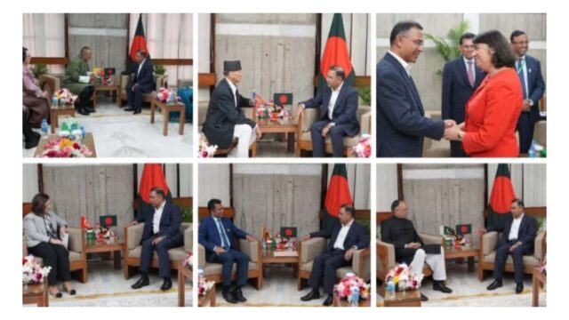 প্রধানমন্ত্রী তারেক রহমানের সঙ্গে বিশ্বনেতাদের সৌজন্য সাক্ষাৎ